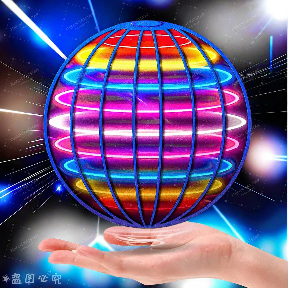 Hand-Controlled Flying Ball | LED Hover Orb Toy for Kids
