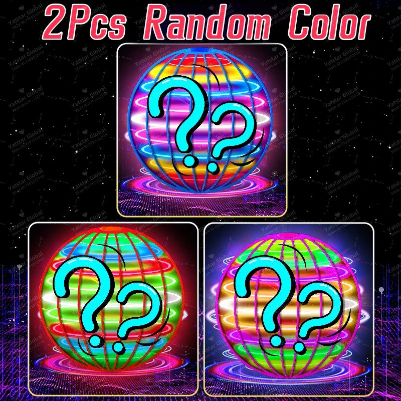 Hand-Controlled Flying Ball | LED Hover Orb Toy for Kids