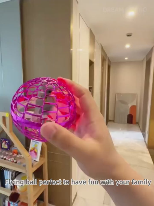 Hand-Controlled Flying Ball | LED Hover Orb Toy for Kids